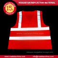 100% polyester yellow security reflective safety vest